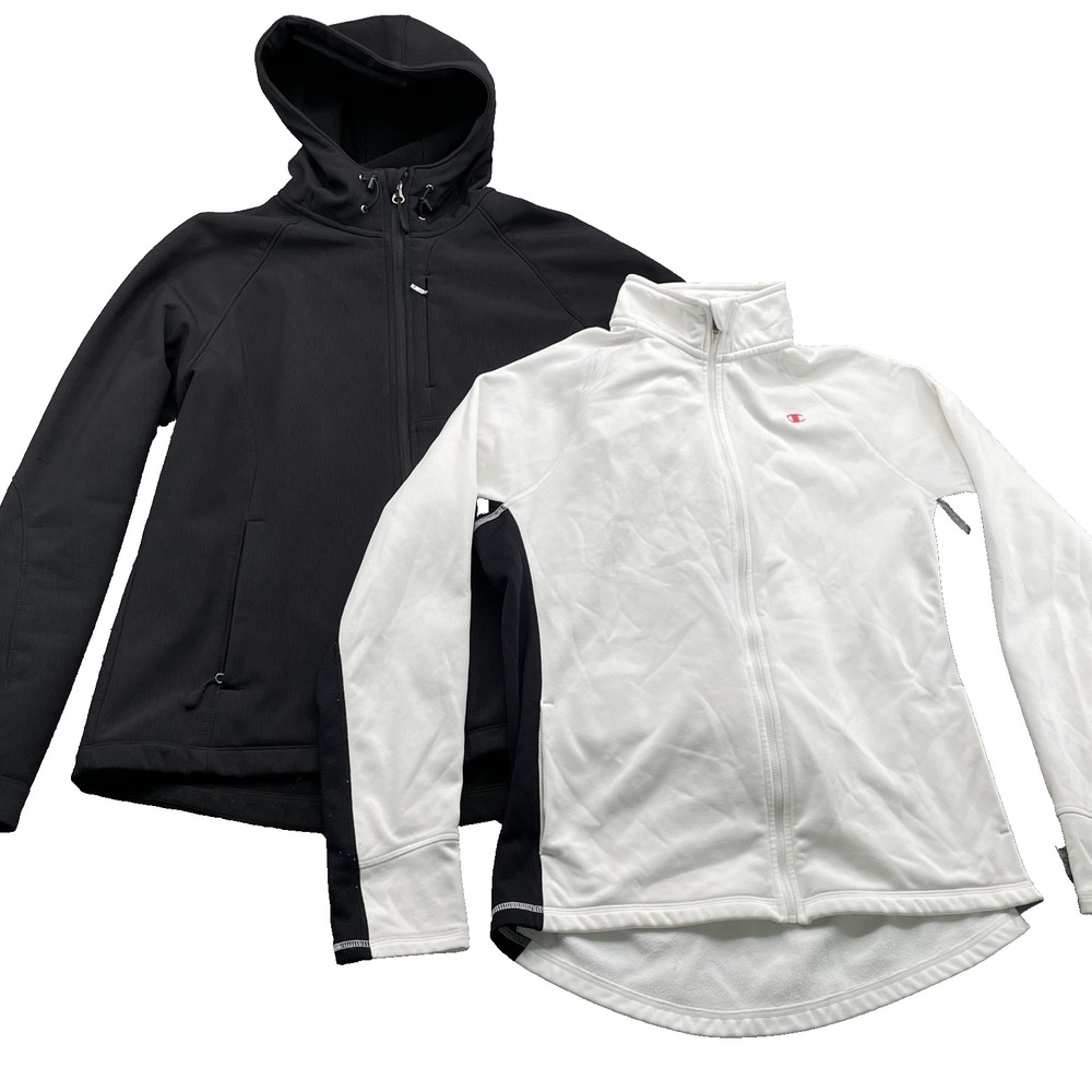 Champion Kirkland Activewear Jacket Lot of 2 Women's Fleece Lined Sport Outdoor